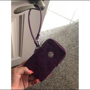 Coach cell phone case